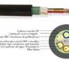 Cable de fibra óptica multitubo CST (armado metálico de 4 a 144 fibras)