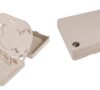 Caja roseta para fibra óptica 