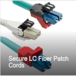 Secure LC Fiber Patch Cords