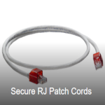 Secure RJ Patch Cords