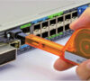 Sistema de limpieza one-click para conectores MPO / MTP