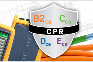 Los cables CPR de Leviton, en la última versión del firmware VERSIV de Fluke Networks 