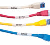 Etiquetas rotatorias para identificación de cables y latiguillos