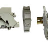 Adaptador RJ45 Keystone para carril DIN de 35 mm