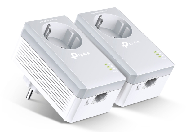 Adaptador Powerline AV500 con enchufe incorporado 