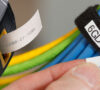 Etiquetas para marcar e identificar mazos de cables