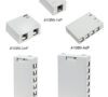 Cajas de montaje superficial para conectores QuickPort