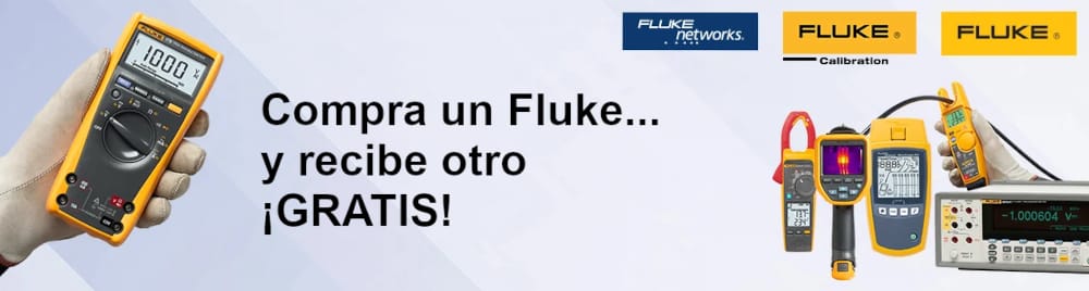 Promoción compra un Fluke y obtienes otro gratis