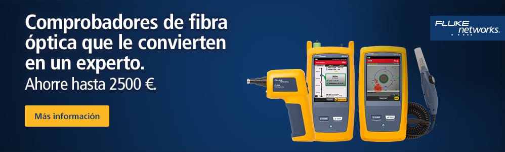 Campaña comprobadores de fibra óptica